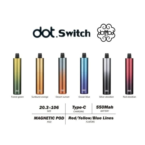 Dot Switch20e112e12dbd2df0 【佩特里 Dot. Switch 主機】4000口大容量,15款精選口味