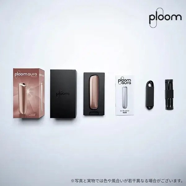 Ploom Aura 黑色|玫瑰 套裝｜SMART HEATFLOW 智慧熱流技術｜四種加熱模式｜Ploom X 專用主機